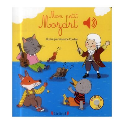Livre Mon petit Mozart - Multicolore
