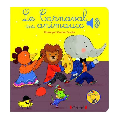 Livre Carnaval des animaux - Multicolore