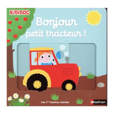 Livre Bonjour petit tracteur - Multicolore