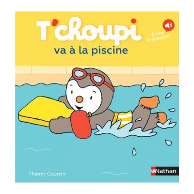 Livre T'Choupi va à la piscine - Multicolore