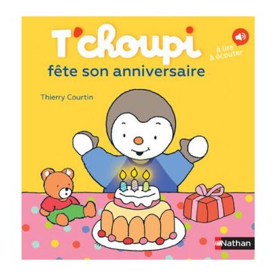 Livre T'Choupi fête son anniversaire - Multicolore