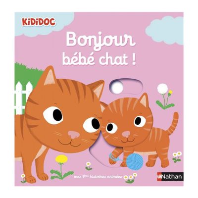 Livre Bonjour bébé chat - Multicolore