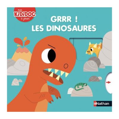 Livre Grrr ! Les Dinosaures - Multicolore
