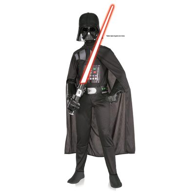 Déguisement Dark Vador Star Wars taille 5-7 ans - Noir
