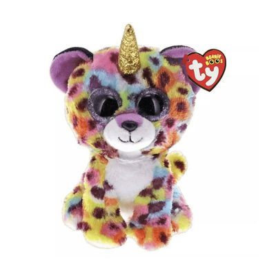 Peluche Beanie Boo’s 15 cm – Giselle le léopard - Multicolore