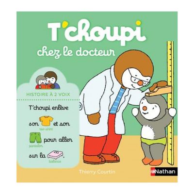 Livre T'Choupi chez le docteur - Multicolore