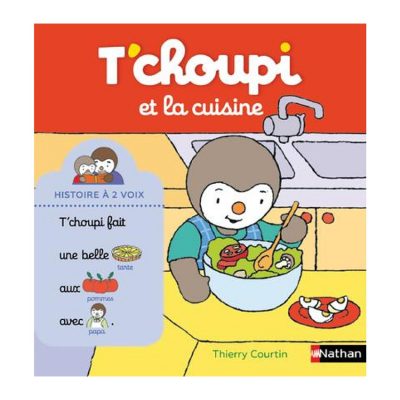 Livre T'Choupi et la cuisine - Multicolore