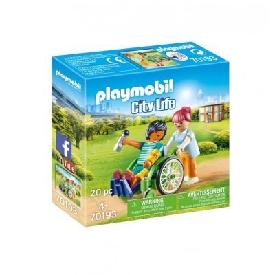 Jouet Patient en fauteuil roulant - Multicolore
