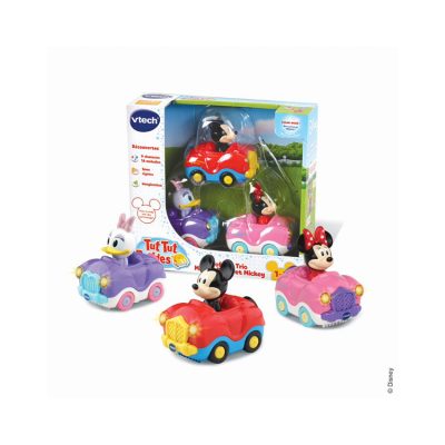 Coffret 3 voitures Disney - Tut Tut Bolides - Multicolore