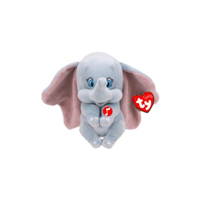 Peluche musicale Disney 15cm - Dumbo - Gris