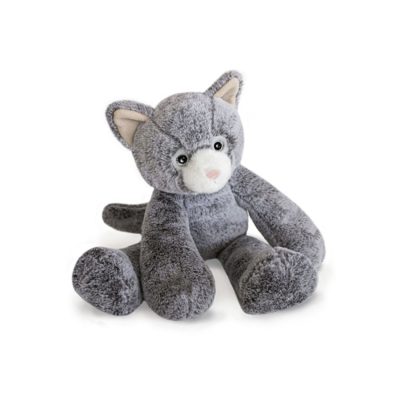 Peluche Sweety Mousse Chat 40 cm - Gris