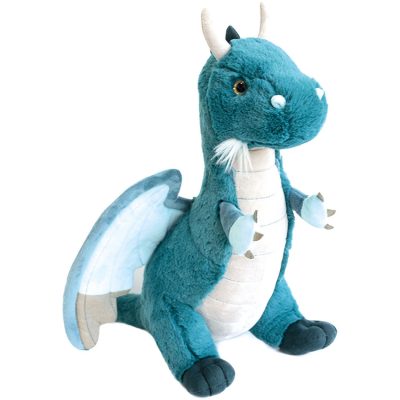 Peluche Dragon 40 cm - Bleu