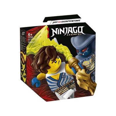 Jay contre Serpentine - Lego Ninjago - Noir