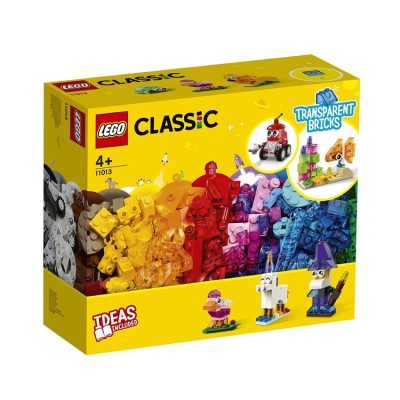 Briques Transparentes - Lego Classic - Jaune