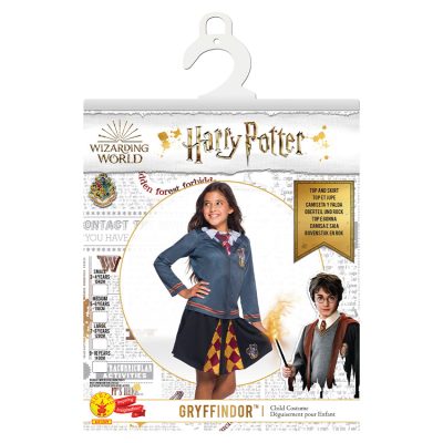 Déguisement fille Gryffondor Harry Potter taille 5-7 ans - Multicolore