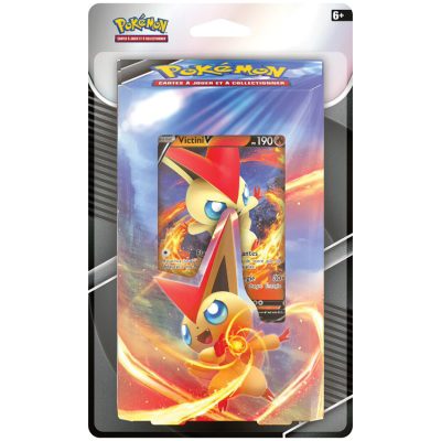 Jeu de cartes Pokémon - Kit d'initiation Deck Combat V Victim-V - Multicolore
