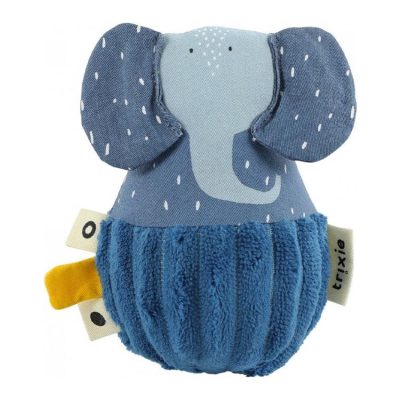 Jouet mini culbuto - Mrs. Elephant - Bleu