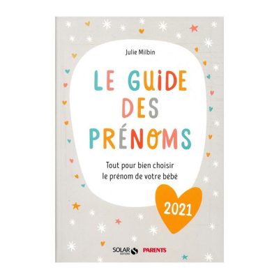 Livre - Le Guide Des Prénoms 2021 - Gris