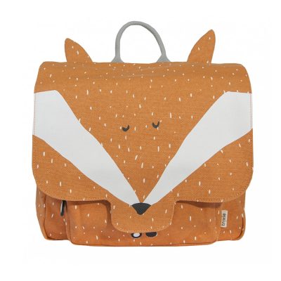 Cartable en coton - Mr. Fox - Orange