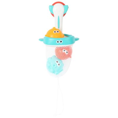 Jouet de bain avec panier - Multicolore