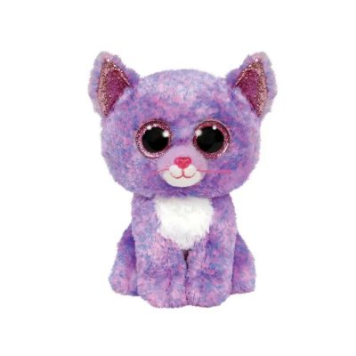 Peluche Beanie Boo's 15 cm - Cassidy le chat - Multicolore