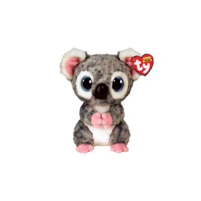 Peluche Beanie Boo's 15 cm - Karli le koala - Gris