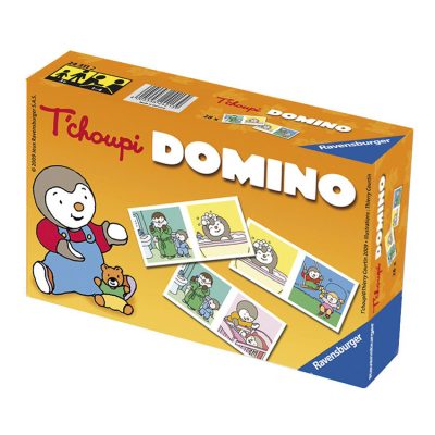 Jeux de Connaissances Jeu Educatif Domino T'Choupi - Orange