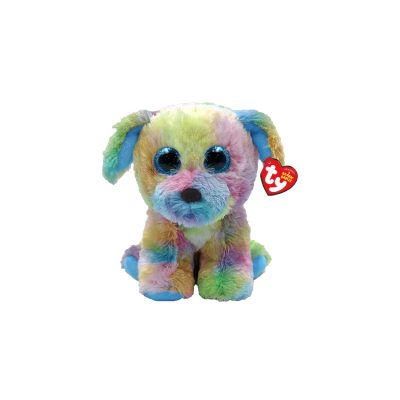 Petite peluche Beanie Babies - Max le chien - Multicolore