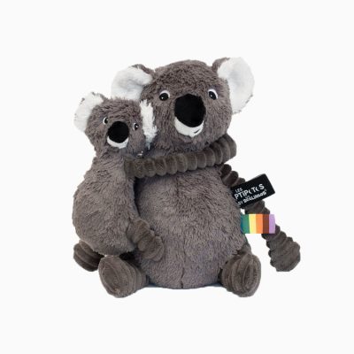 Peluche Ptipotos - Gris Koala maman/bébé - Gris