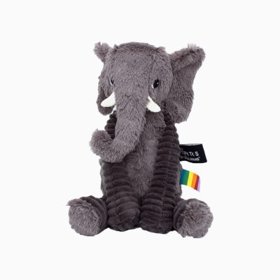 Peluche Ptipotos - L'éléphant gris - Gris