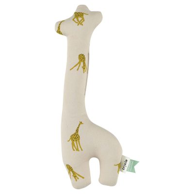 Hochet en forme de girafe - Goovy Girafe - Beige