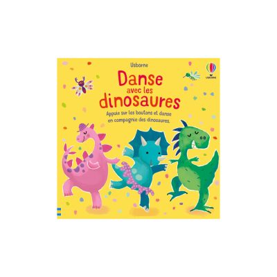 Livre - Danse avec les dinosaures - Multicolore
