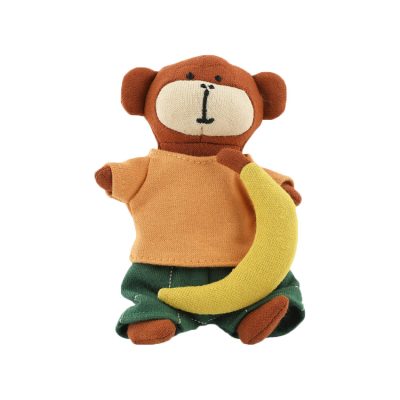 Peluche d'activité Puppet World S - Mr Monkey - Multicolore