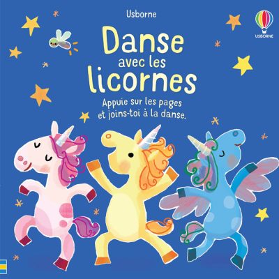 Livre sonore "Danse avec les licornes" - Multicolore