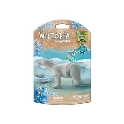 Figurine ours polaire - Wiltopia - Gris