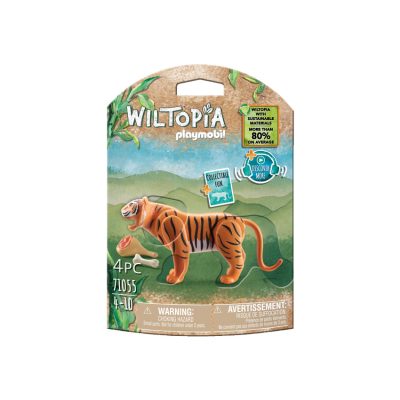 Figurine tigre - Wiltopia - Orange