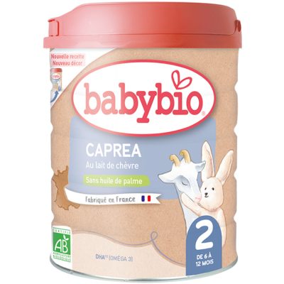 Lait en poudre 1er âge Caprea 2 au lait de chèvre 800g - Beige