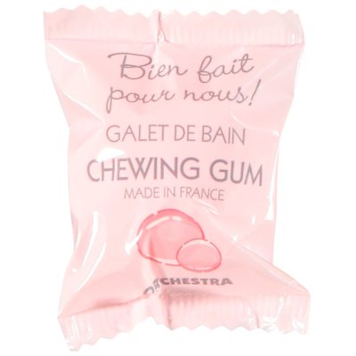 Galet de bain senteur Chewing-Gum - Rose moyen