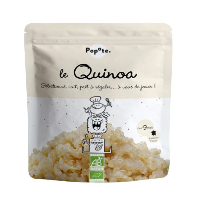 Assiette au quinoa - 100g - Blanc