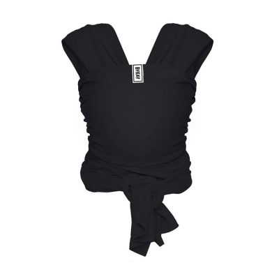 Écharpe de portage Stretchy Wrap Deluxe taille M - Noir - Noir