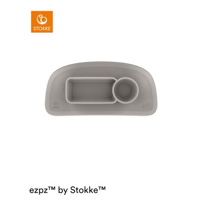 Set de table Ezpz pour plateau Tripp Trapp - Soft Grey - Gris
