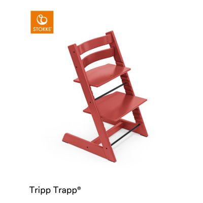 Chaise Haute évolutive Tripp Trapp - Rouge - Rouge