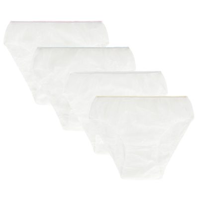 Culottes de maternité jetables taille M x4 - Blanc