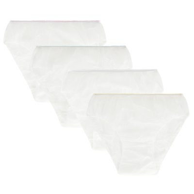 Culottes de maternité jetables taille L x4 - Blanc