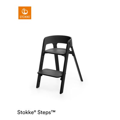 Chaise haute évolutive Steps - Black - Noir
