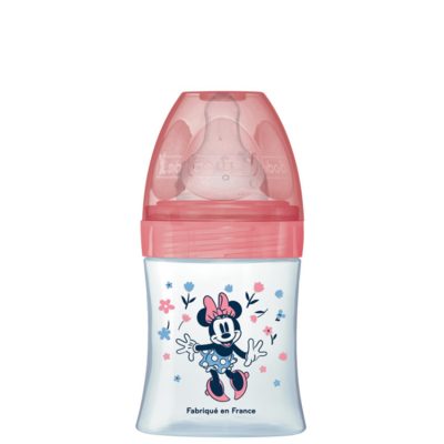 Biberon anti-colique Disney Minnie 150 ml 0-6 mois – Rose - Rose