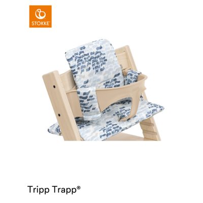 Coussin pour chaise haute Tripp Trapp - Waves Blue - Bleu