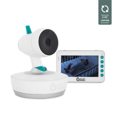Babyphone vidéo Yoo-Moov 360° - Blanc