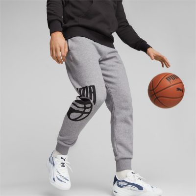 PUMA Pantalon de survêtement de basketball Posterize Homme