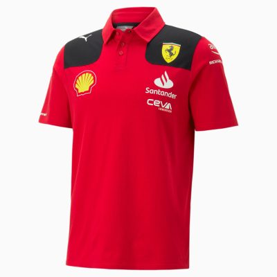 PUMA Polo d'équipe Scuderia Ferrari 2023 pour Homme